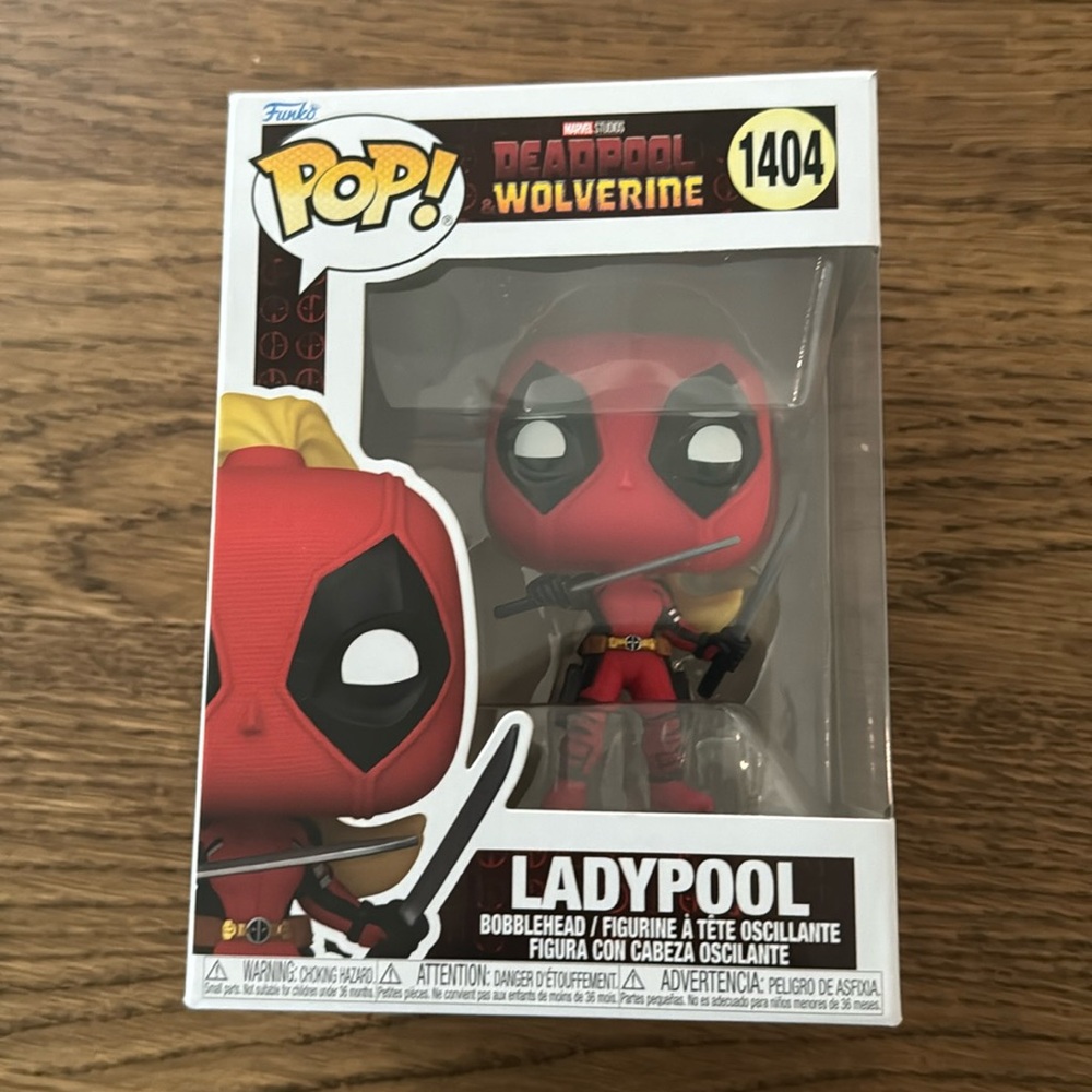 Funko Pop NIB Marvel Wolverine Ladypool Sealed Brand New
